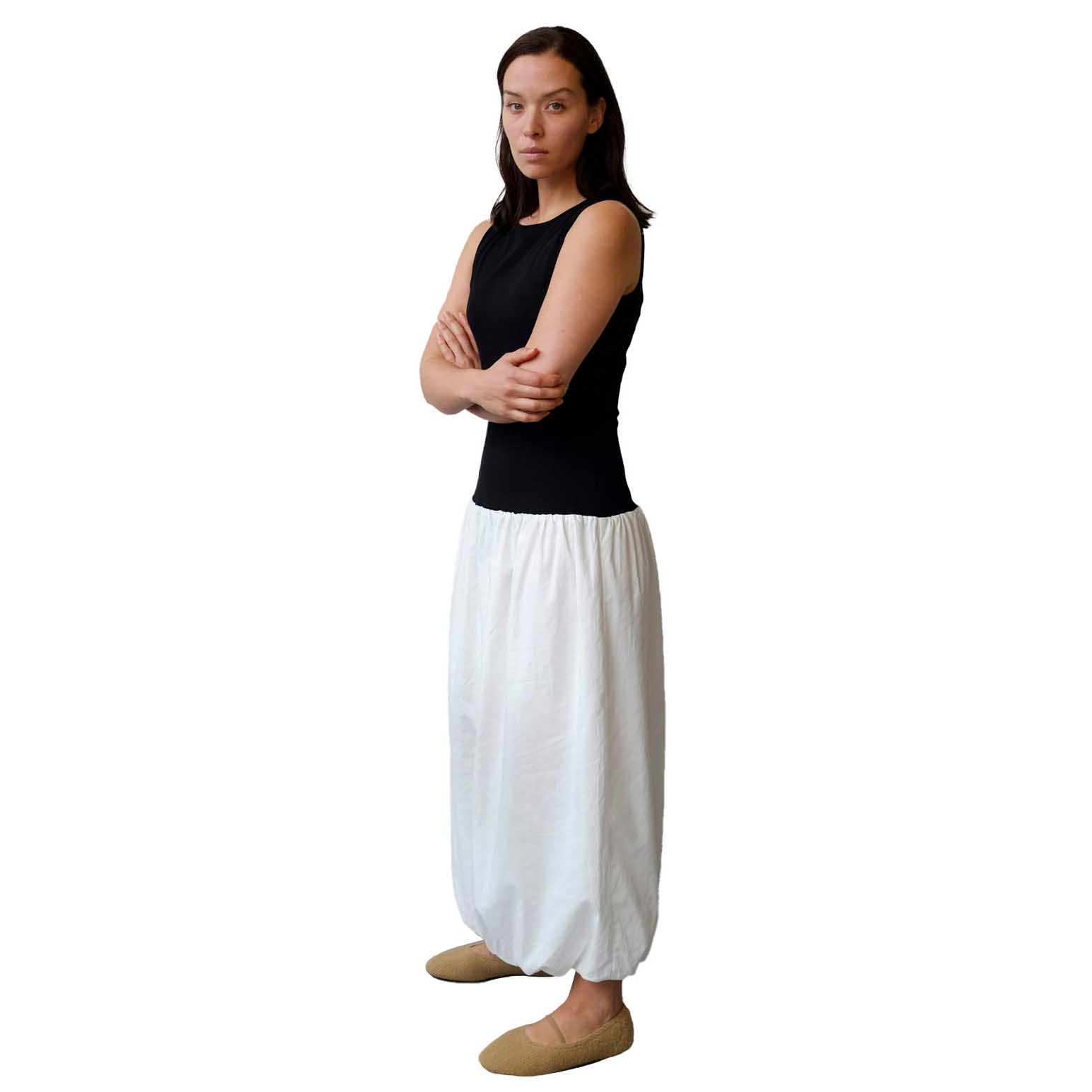 COMMONPLACE ESSENTIALS Celebration Midi Dress